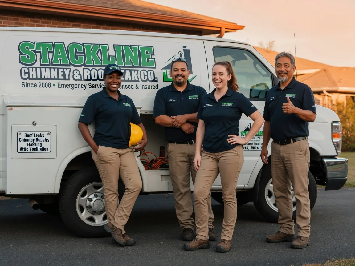 Chimney flashing repair company in Fort Lawn, SC